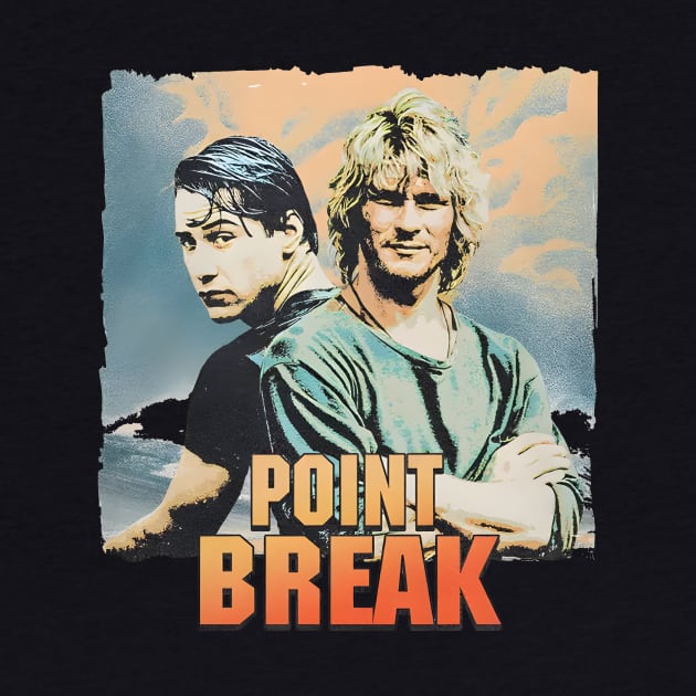 Point Break Movie Poster by InsideYourHeart